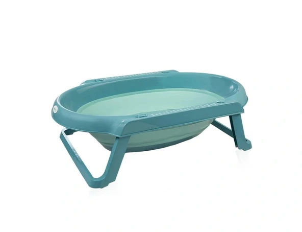 NessiWorld Katlanır Banyo 5'Li Küvet Seti 596 Turkuaz - Resim 2