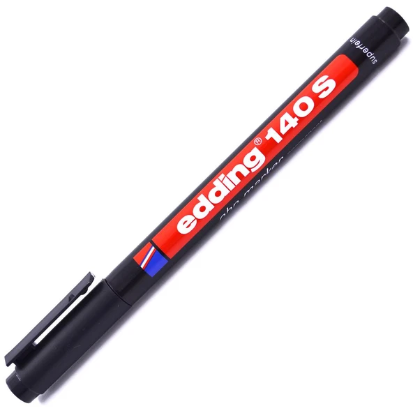 Edding Asetat Kalemi Permanent S Seri 0.3 MM Siyah 140 S ürün görseli