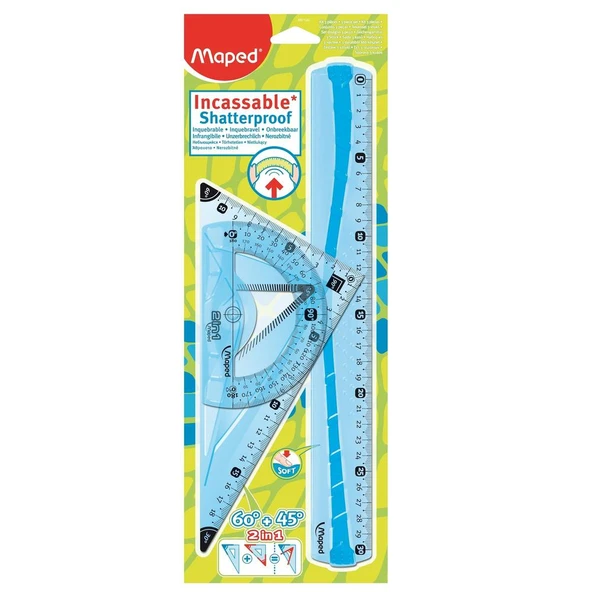 Maped Maxi Cetvel Seti 3’lü 897120 ürün görseli