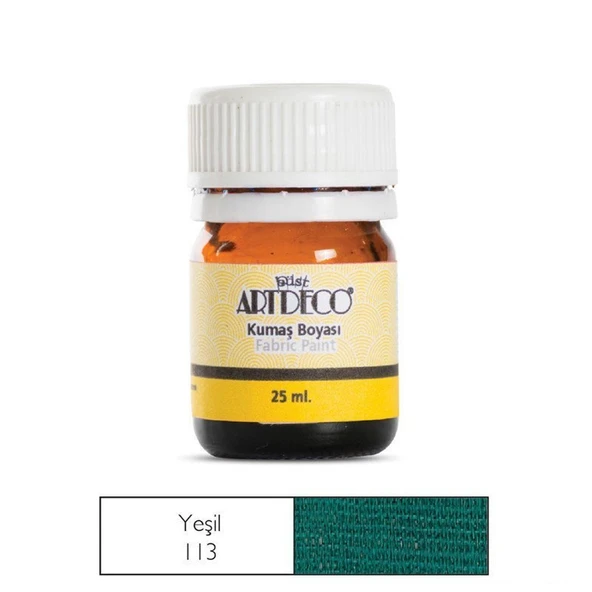 Artdeco 25 ml Yeşil Kumaş Boyası 113 ürün görseli