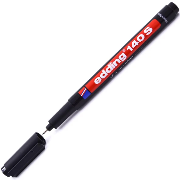Edding Asetat Kalemi Permanent S Seri 0.3 MM Siyah 140 S - Resim 2