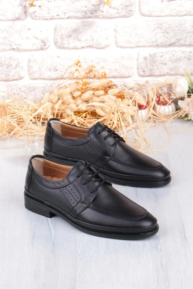 Mehmet Mete 42705 Face Rahat Esnek Kauçuk Taban Hakiki Deri Erkek Ayakkabı ürün görseli