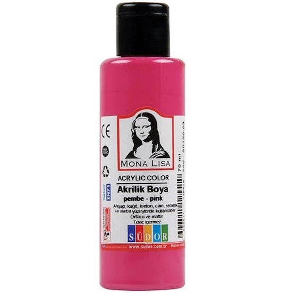 SÜDOR SD150-10 AKRİLİK BOYA 70ml PEMBE ürün görseli