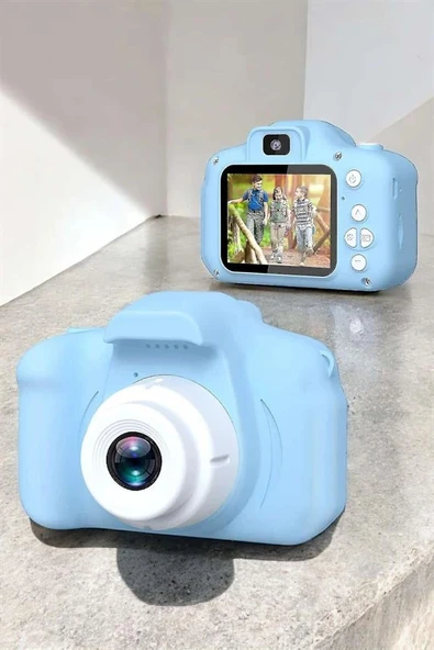 Çocuklara Özel Dijital Fotoğraf Makinesi Mini 1080P HD Kaliteli - 4