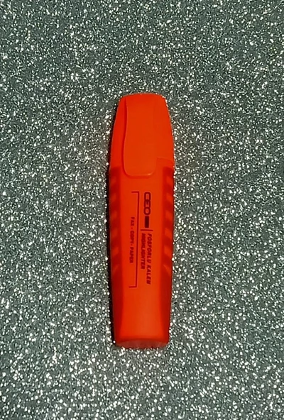 Ceo Neon Turuncu Kulplu Fosforlu Kalem ürün görseli