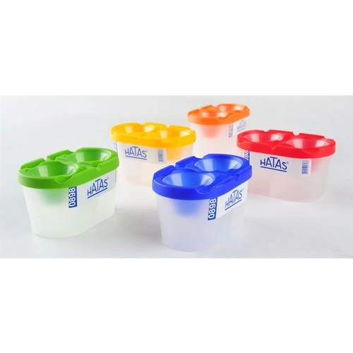 Hatas Fırça Temizleme Kabı 2 Bölmeli Eko 0898 ürün görseli