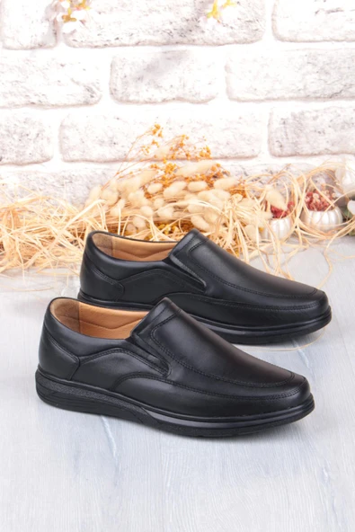 Mehmet Mete 42970 Face Rahat Esnek Kauçuk Taban Hakiki Deri Erkek Ayakkabı ürün görseli