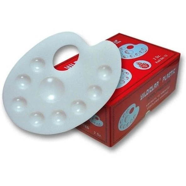 Yıldızlar Resim Paleti 20 Cm Küçük Plastik Kod: 12 ürün görseli