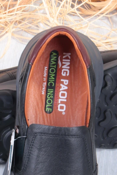 King Paolo I1304 Cloud Anatomik Hakiki Deri Erkek Ayakkabı - Resim 6