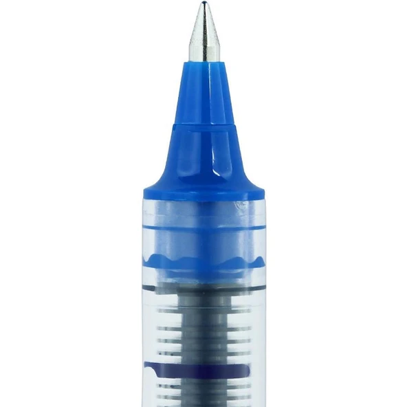 Uni-ball Ub-150 Eye Micro Roller Kalem 0.5 mm Mavi 12'li Paket - Resim 2