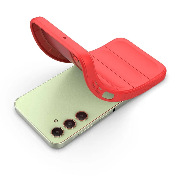 Galaxy A25 Kılıf Esnek TPU Oyuklu Arka Yüzey Tasarımlı  Etnik Silikon Kapak - Resim 5