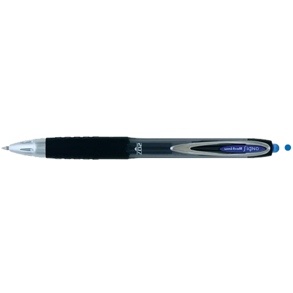 Uni-Ball Roller Kalem Signo 207 Jel Bilye Uç Mekanik 0.7 MM Mavi UMN-207 ürün görseli