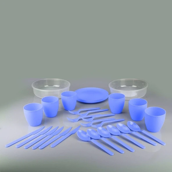 Piknik Seti 6 Kişilik Çantalı 32 Parça ürün görseli