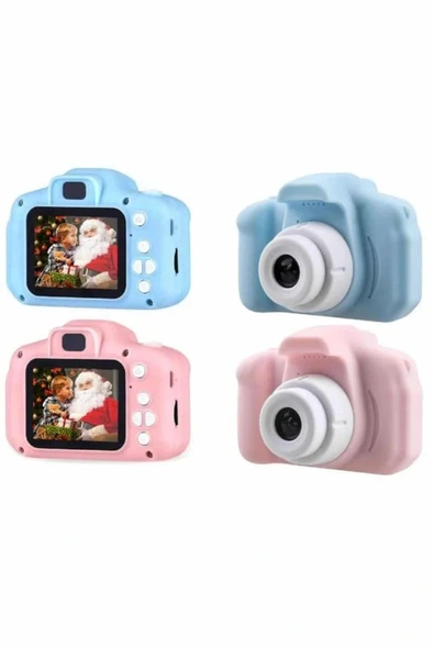 2.0 Inç Ekran Mini 1080p Hd Çocuk Kamera Dijital Fotoğraf Makinesi - 3
