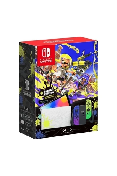 Nintendo Switch OLED Splatoon 3 Edition Oyun Konsolu - 2