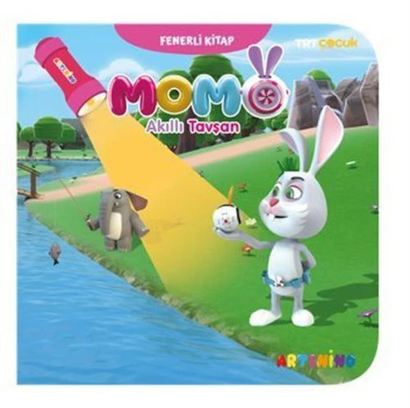 Momo Akıllı Tavşan - Trt Çocuk Fenerli Ara-Bul Hikaye Kitabı ürün görseli