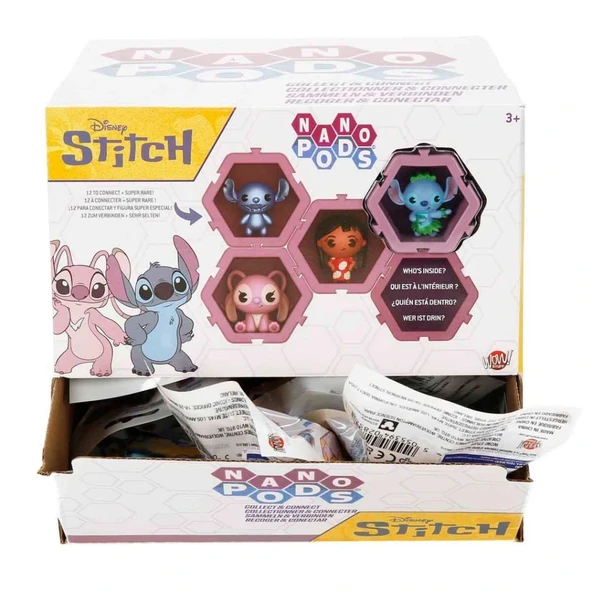 NessiWorld Stitch Nano Kapsül Figür Sürpriz Paket - Resim 3