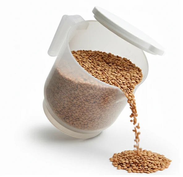 Pratik Mutfak Ölçü Kabı - 2 Litre Dereceli Şeffaf Hazne BPA Free ürün görseli 1