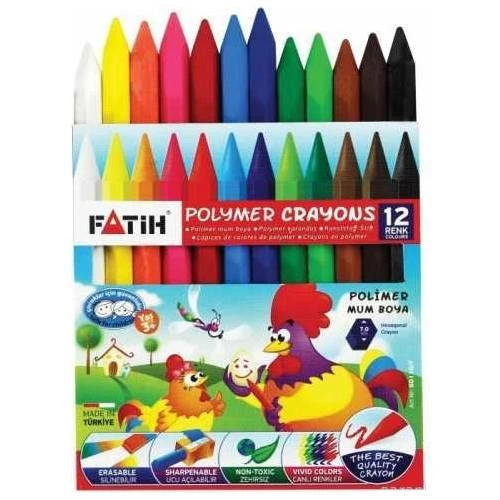 Pensan Fatih Kısa Boy Mum Boya 12 Li ürün görseli