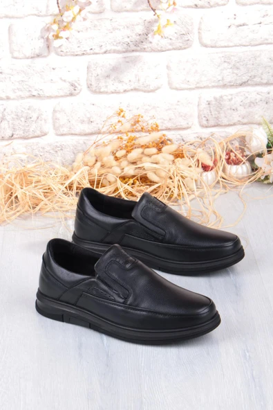 Mehmet Mete 32444 Kale Rahat Sıcak Astar Kaymaz Taban Hakiki Deri Erkek Ayakkabı ürün görseli