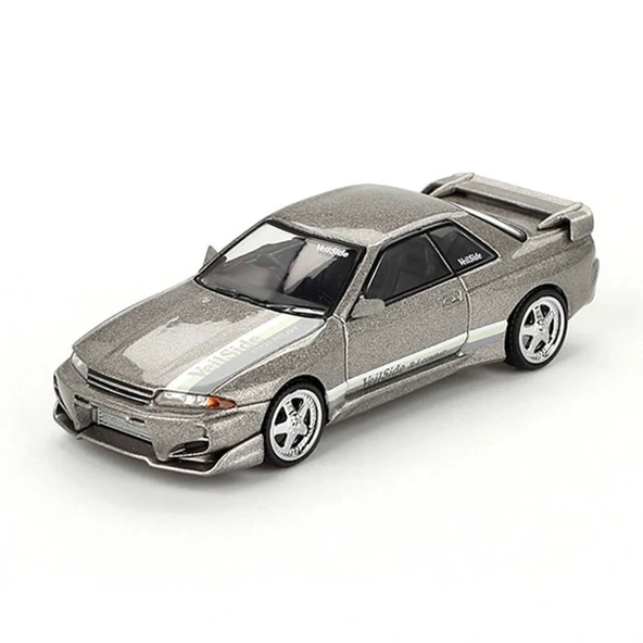 NessiWorld GT 1/64 Nissan Skyline GT-R(R32) Veilside Combat C-I Veilside Combat Grey - Blister Paket ürün görseli 1