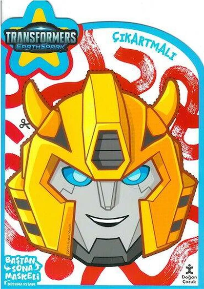 Transformers Earthspark - Baştan Sona Maskeli Boyama Kitabı ürün görseli