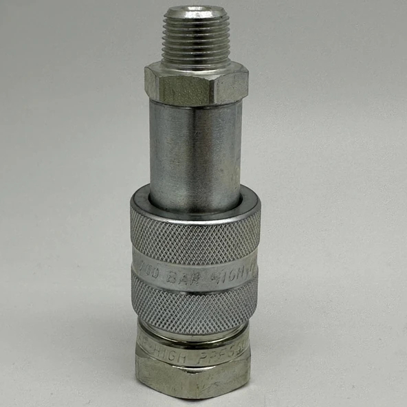 Hidrolik Yüksek Basınçlı Vidalı Rekor 700bar - 3/8 - Resim 2