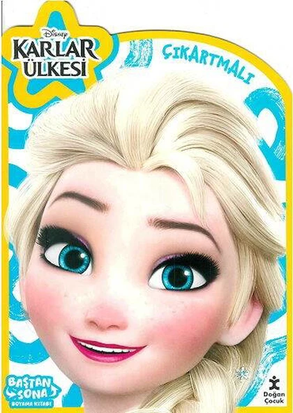 Disney Karlar Ülkesi - Baştan Sona Maskeli Boyama Kitabı ürün görseli