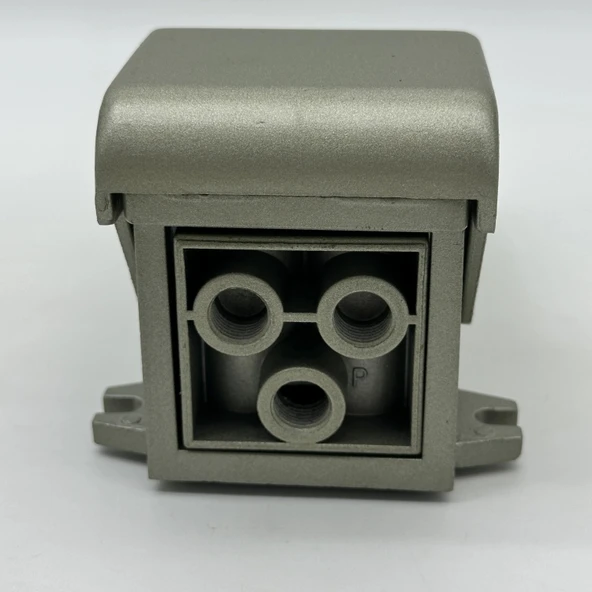 Pnömatik Valf Ventil Pedal Kilitli 1/4 - 5/2 - Resim 3