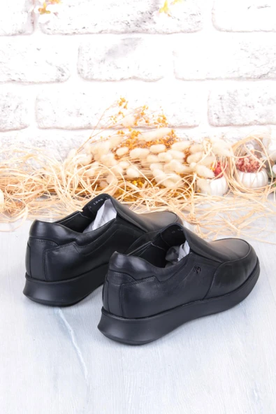 King Paolo G1248 Shoeflex Comfort Hakiki Deri Erkek Ayakkabı - Resim 4