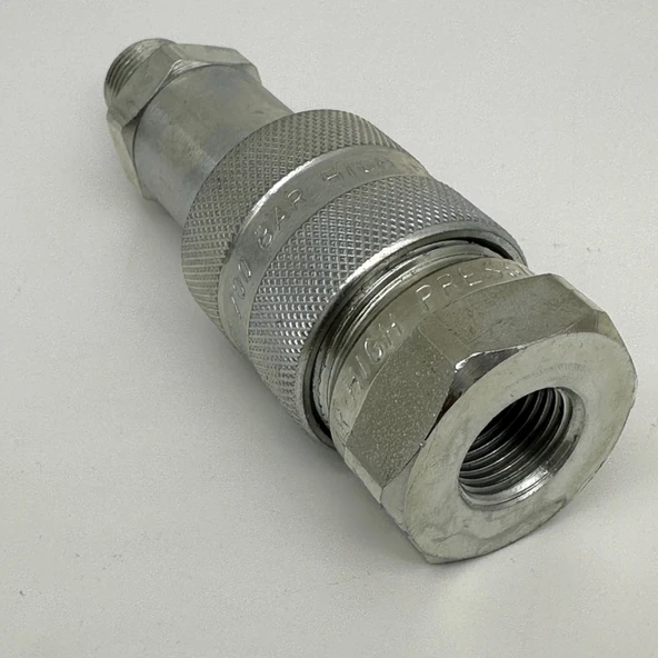 Hidrolik Yüksek Basınçlı Vidalı Rekor 700bar - 3/8 - Resim 3