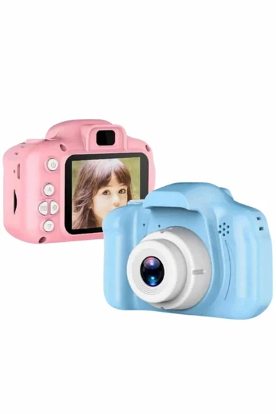 2.0 Inç Ekran Mini 1080p Hd Çocuk Kamera Dijital Fotoğraf Makinesi - 4