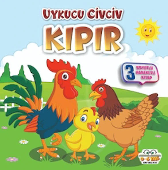 Uykucu Civciv Kıpır - Benim Canım Çiftliğim / Kolektif / 0-6 Yaş Yayınları / 9786256650596 / Ciltli ürün görseli