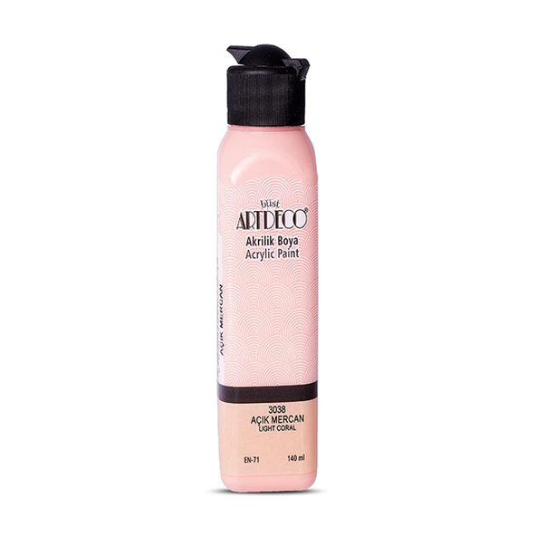Artdeco Akrilik Boya 140 Ml Açık Mercan ürün görseli