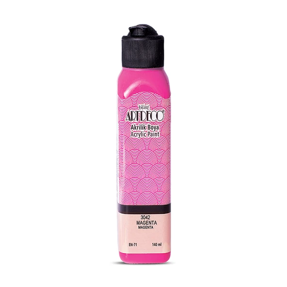 Artdeco Akrilik Boya 140 Ml Magenta Y-070Y-3042 ürün görseli