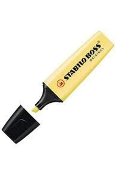 Stabilo Boss 70/144 Fosforlu Kalem - Pastel Sarı ürün görseli