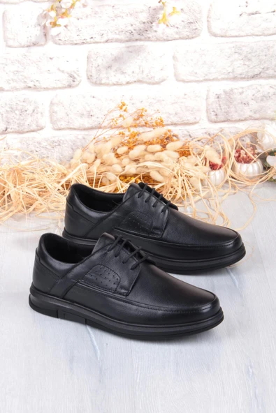 Mehmet Mete 32445 Kale Rahat Sıcak Astar Kaymaz Taban Hakiki Deri Erkek Ayakkabı ürün görseli