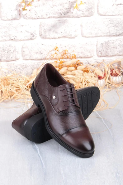 Mehmet Mete 42088 Rahat Kauçuk Taban Hakiki Deri Erkek Ayakkabı - Resim 5