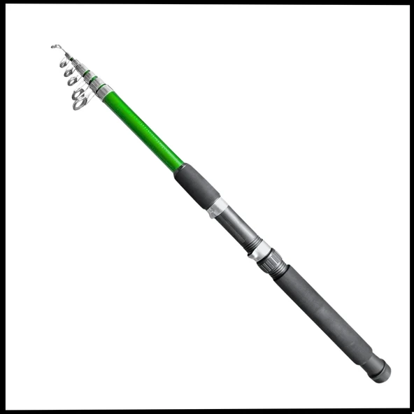 Uyguna-Yakala Yeşil - 300cm - 40/80 Gr -Teleskopik Olta Kamışı -MS.082 ürün görseli