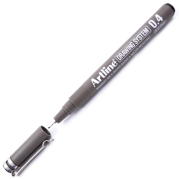 Artline Teknik Çizim Kalemi 0.4 Mm Siyah - Resim 2