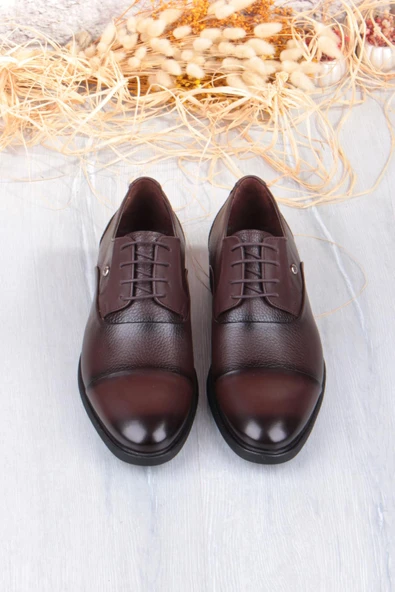 Mehmet Mete 42088 Rahat Kauçuk Taban Hakiki Deri Erkek Ayakkabı - Resim 6