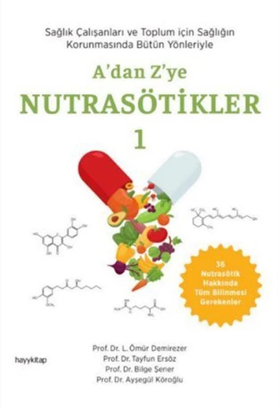 A'dan Z'ye Nutrasötikler 1 ürün görseli