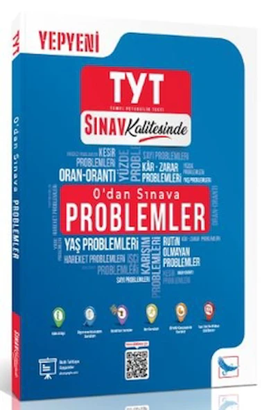 Sınav Kalitesinde TYT 0'dan Sınava Problemler / Kolektif / Sınav Yayınları / 9786258296891 ürün görseli