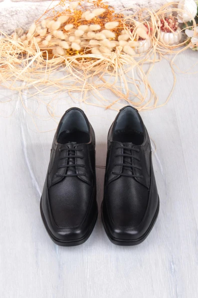 Mehmet Mete 42409 Rahat Kauçuk Kaymaz Taban Hakiki Deri Erkek Ayakkabı - Resim 7