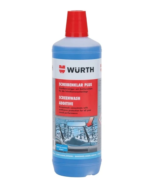 WÜRTH DÖRT MEVSİM CAM TEMİZLEME SUYU 1LT ürün görseli 1