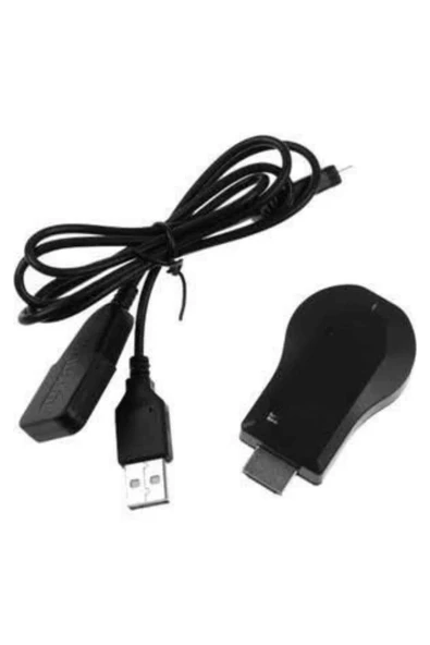 Kablosuz HDMI Wifi Görüntü Aktarıcı Tüm Cihazlara Uyumlu - 5