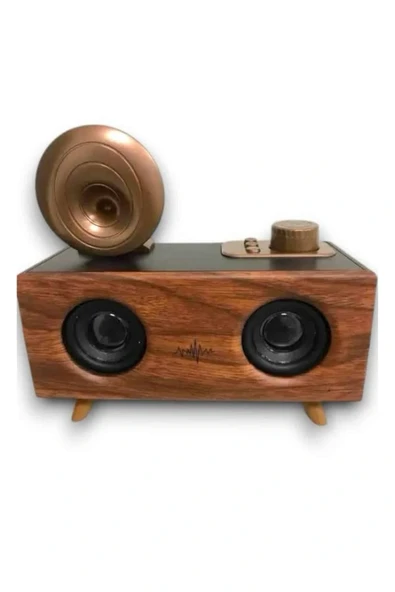 Nostaljik Radyo Bluetooth Bağlantılı Şarjlı Yüksek Ses Kaliteli - 5