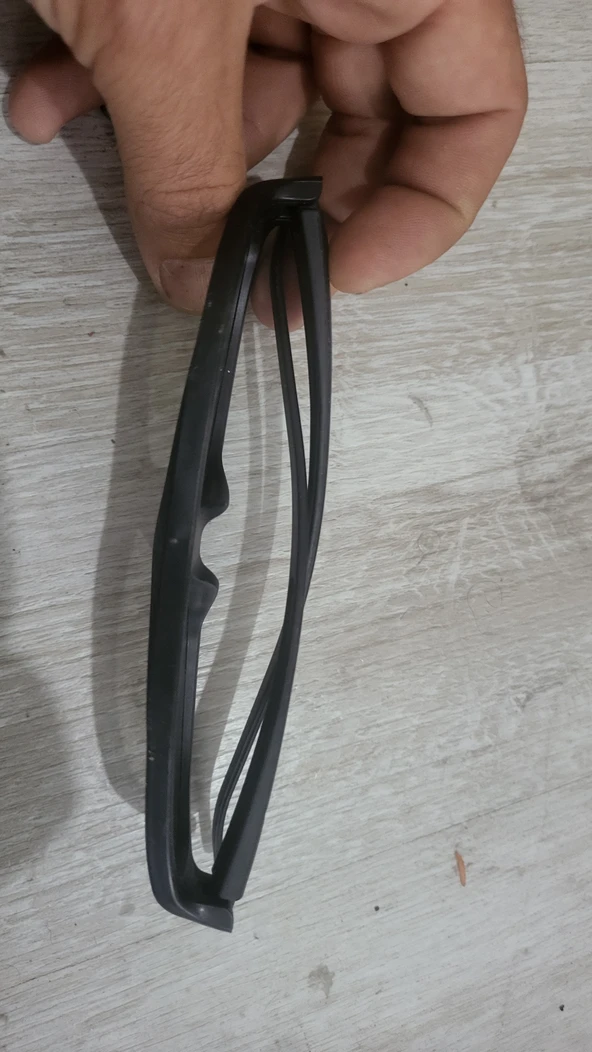 Koruyucu gözlük siyah - Resim 3