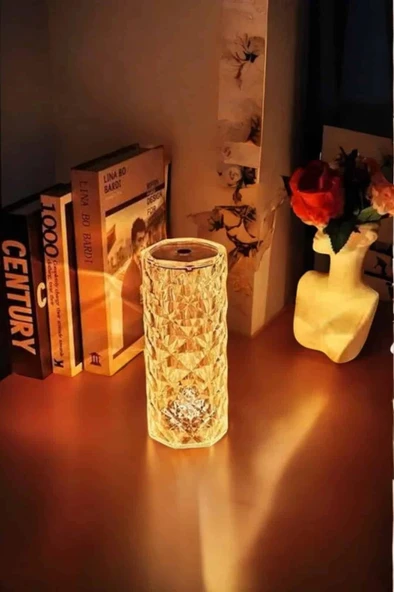 Kristal Dokunmatik Ve Kumandalı Masa Ve Gece lambası - 5