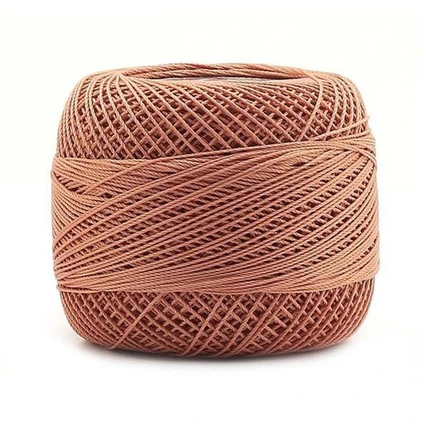 Leylak Etamin Ve Kanaviçe İpliği 6 Kat 25gr - Sütlü Kahve Rengi-3401